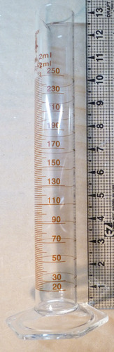 213C2 Karter Scientific Glass Graduated Cylinder 3 Piece Set 10, 50 & 100ml customer photo 2