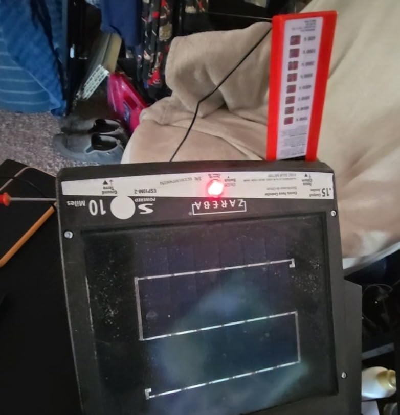 Zareba 10 Mile Solar Powered Low Impedance Electric Fence Charger customer photo 2