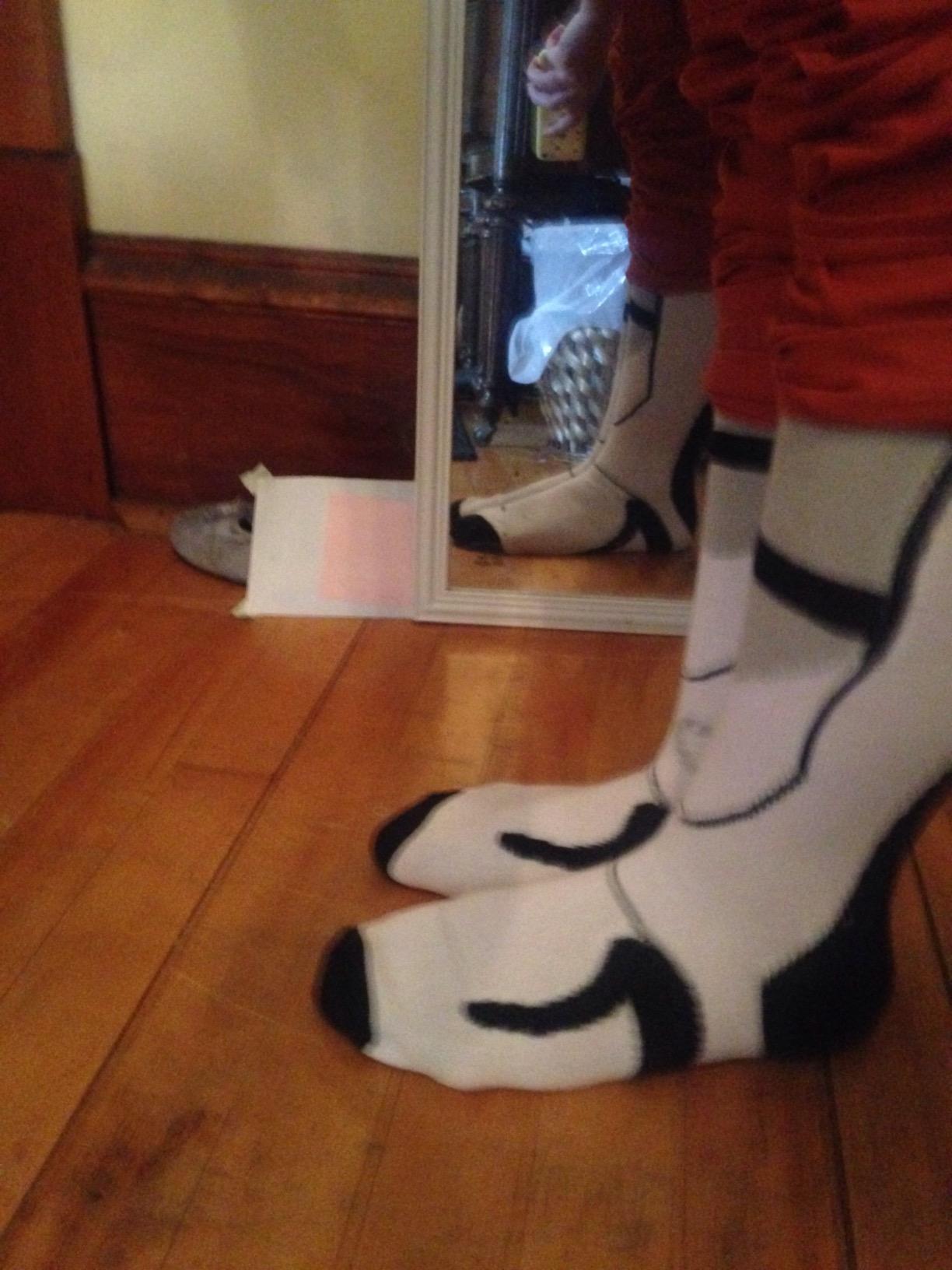 Portal 2 Long Fall Socks customer photo 1