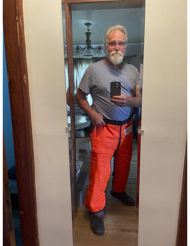 FORESTER Chainsaw Chaps for Men & Women | Apron-Style Chaps with Pocket & Adjustable Waist | Chainsaw Safety Equipment customer photo 2