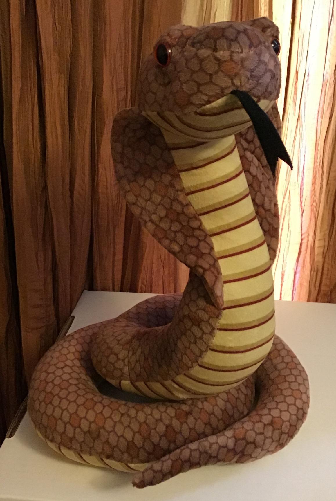 Wild Republic Cobra Plush, Stuffed Animal, Plush Toy, Gifts for Kids, Cuddlekins 12 Inches customer photo 1
