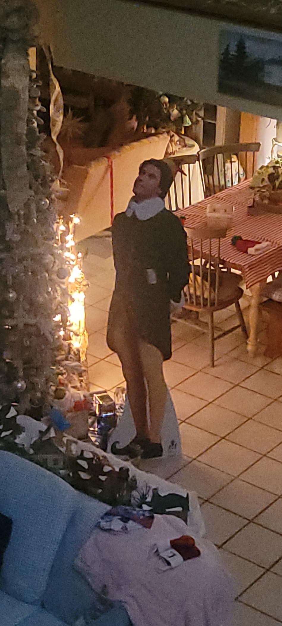 Cardboard People Buddy The Elf Excited Cardboard Cutout customer photo 1