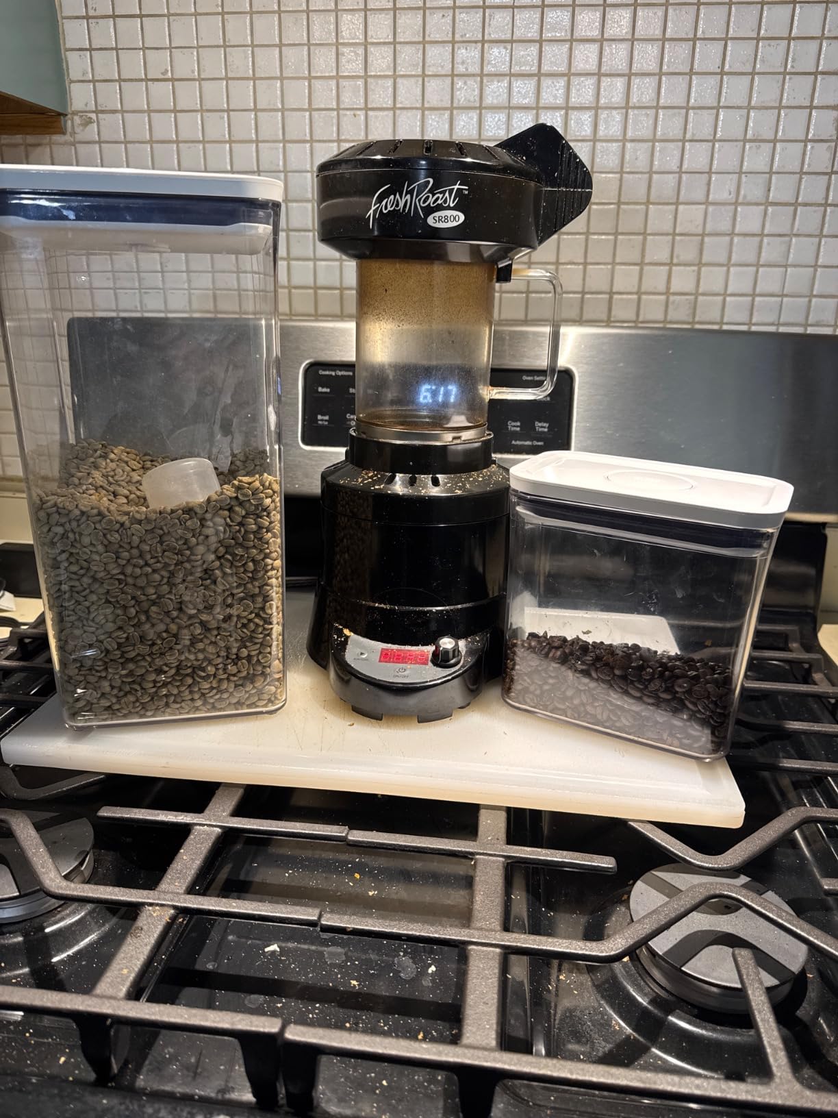Fresh Roasted Coffee, Brazil Unroasted Green Coffee Beans for Home Roasting, Kosher, 5 lb (80 oz) customer photo 2