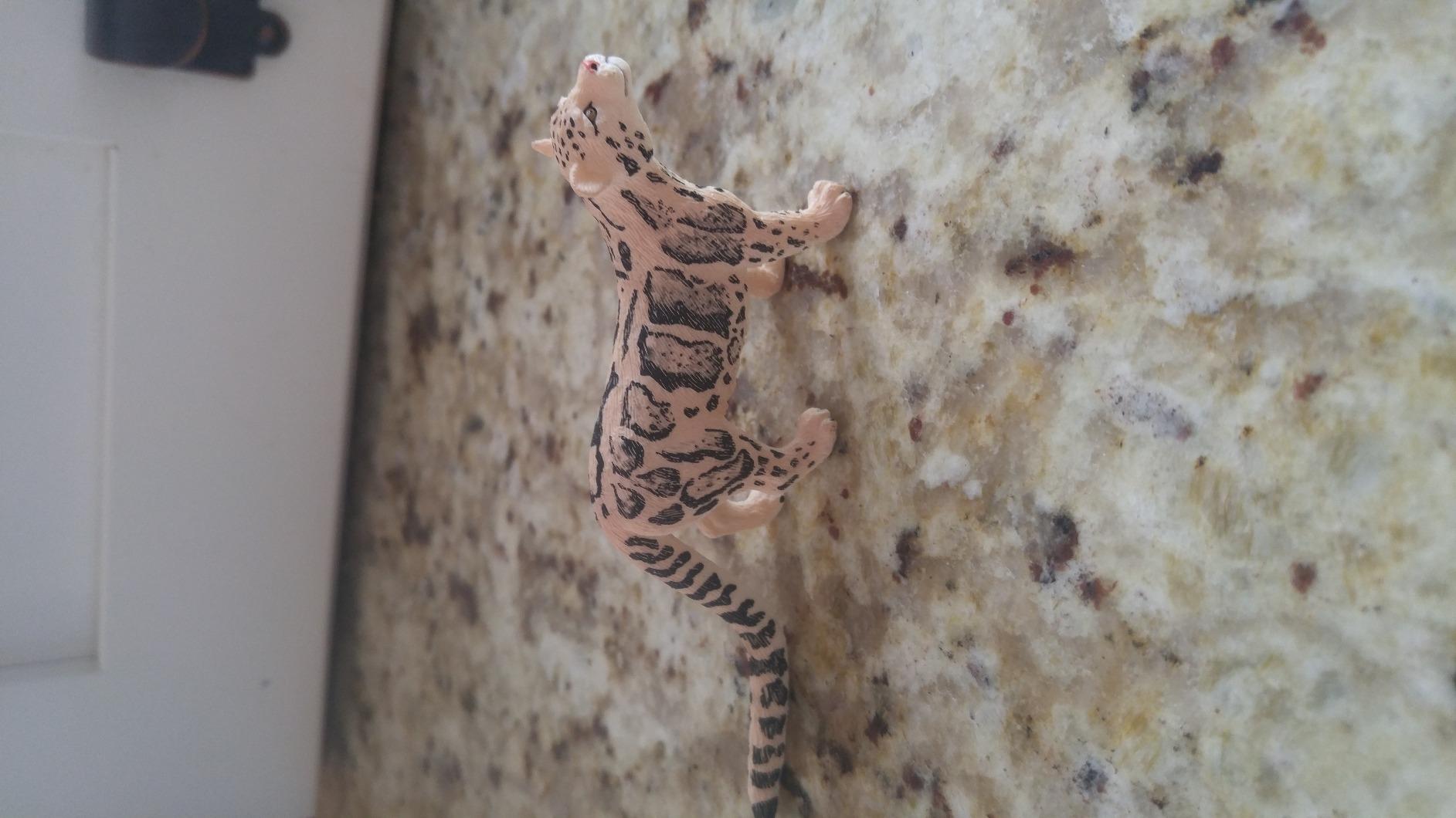 MOJO Clouded Leopard Rare Realistic International Wildlife Hand Painted Toy Figurine customer photo 2