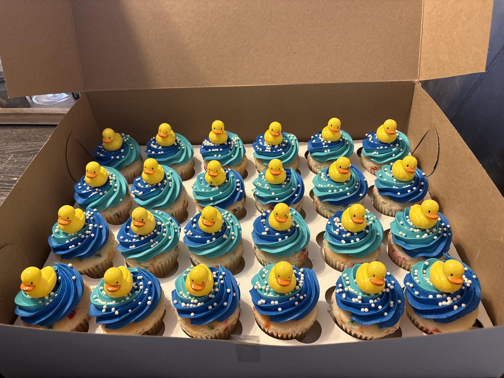 24 Pack Cake Toppers Cup Cake Toppers (Ducky Ducks) customer photo 2