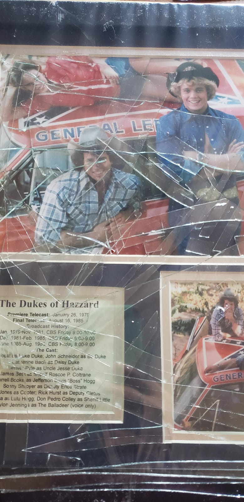 Legends Never Die Dukes of Hazzard General Lee Framed Photo Collage, 11 by 14-Inch customer photo 1