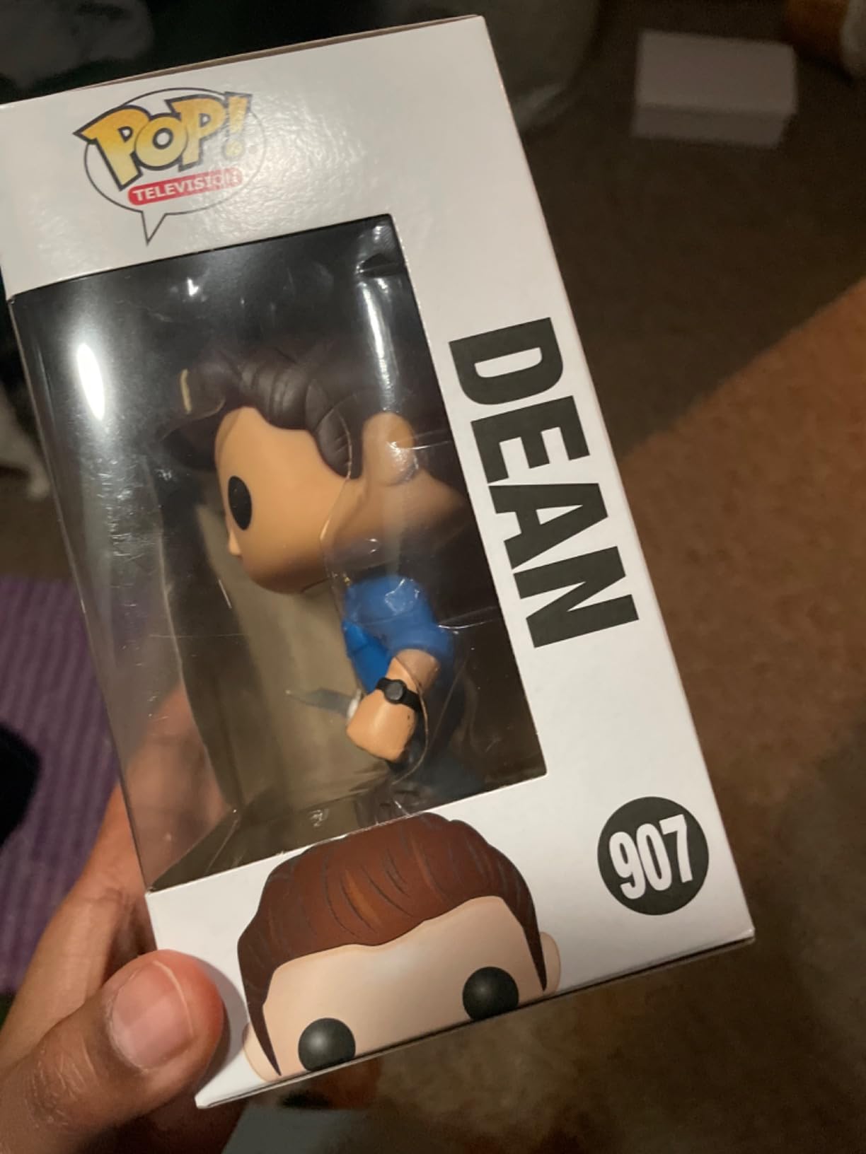 Funko Pop! Television: Supernatural Dean Action Figure, Blue customer photo 1
