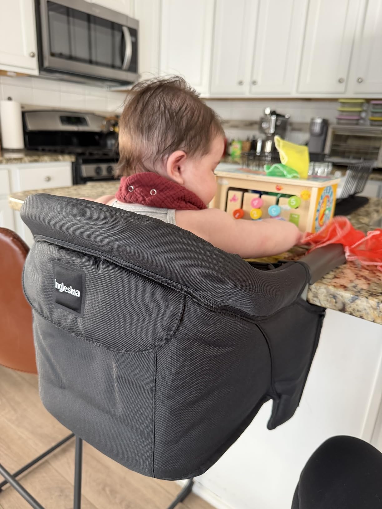 Inglesina Fast Table Baby High Chair, Black customer photo 1