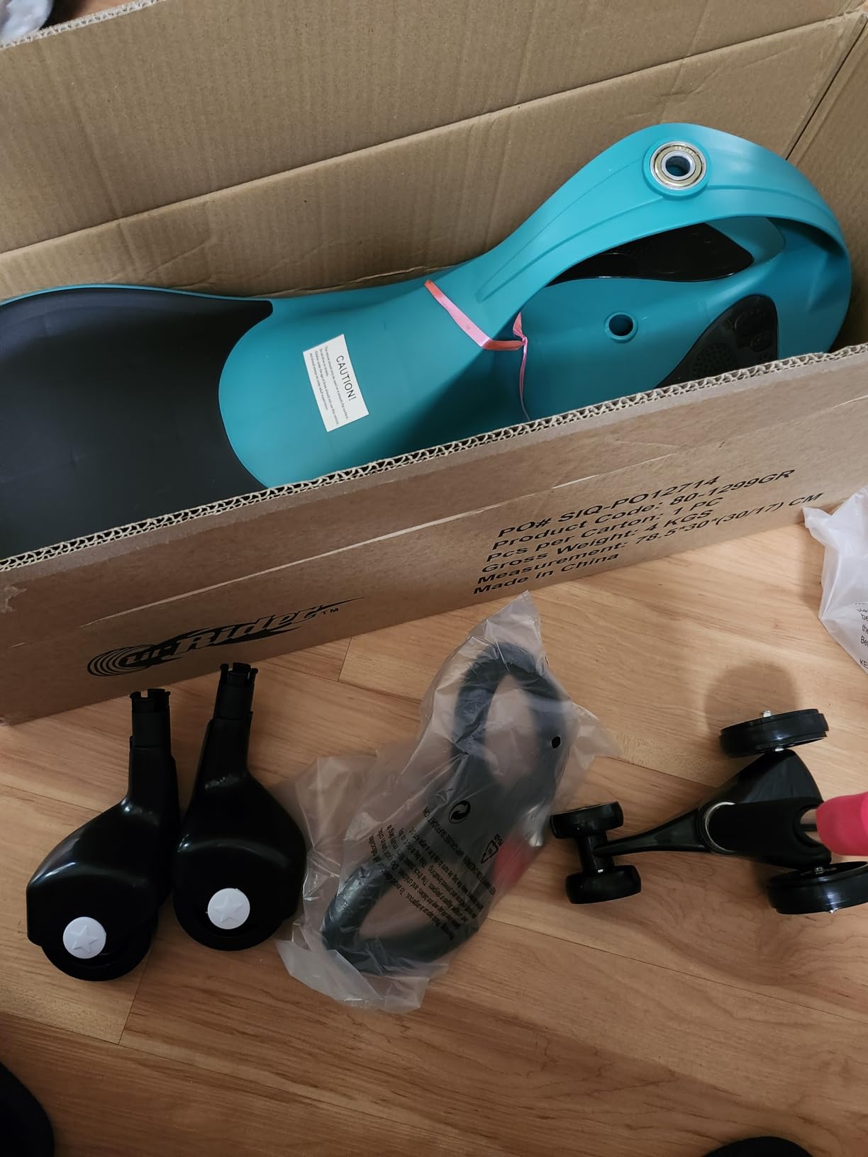 Lil’ Rider Wiggle Car, Ride on Toy for Ages 3 and Up, Blue customer photo 2