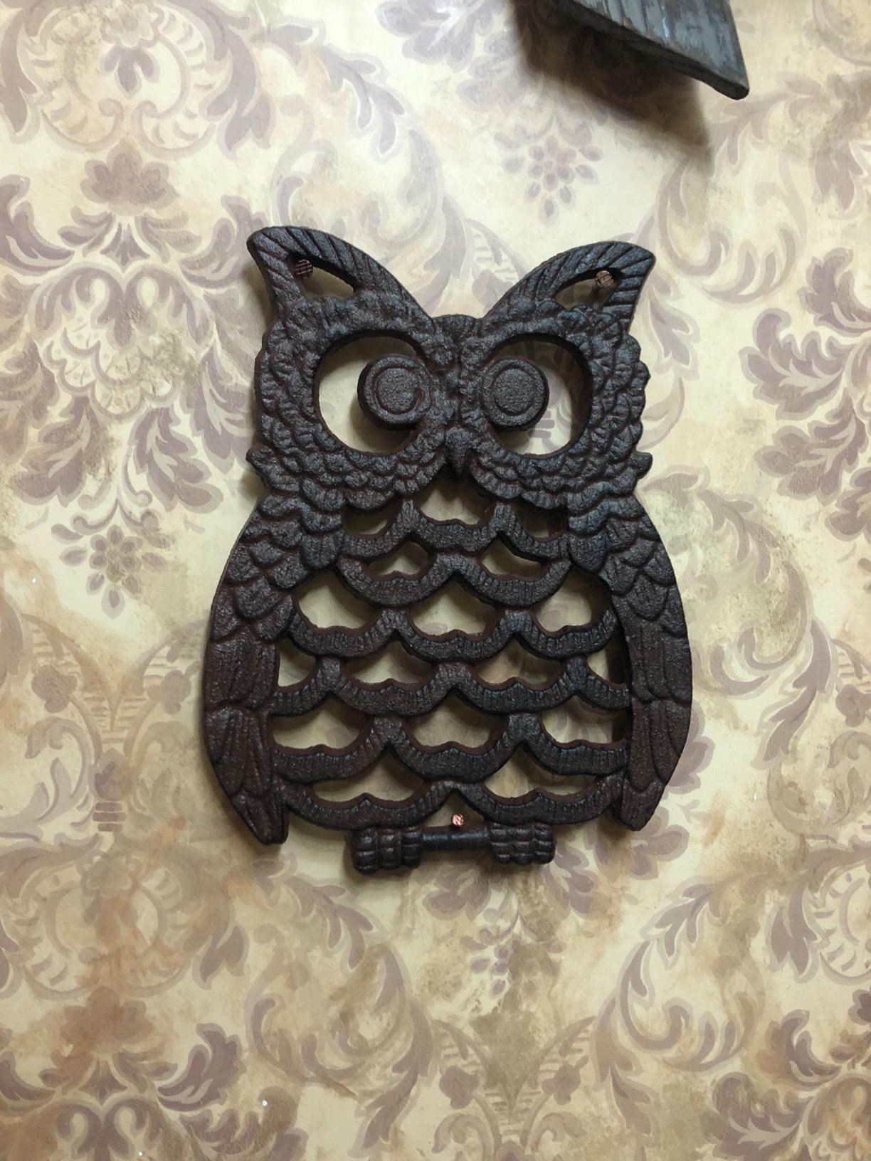 Comfify Cast Iron Owl Trivet – 7.48