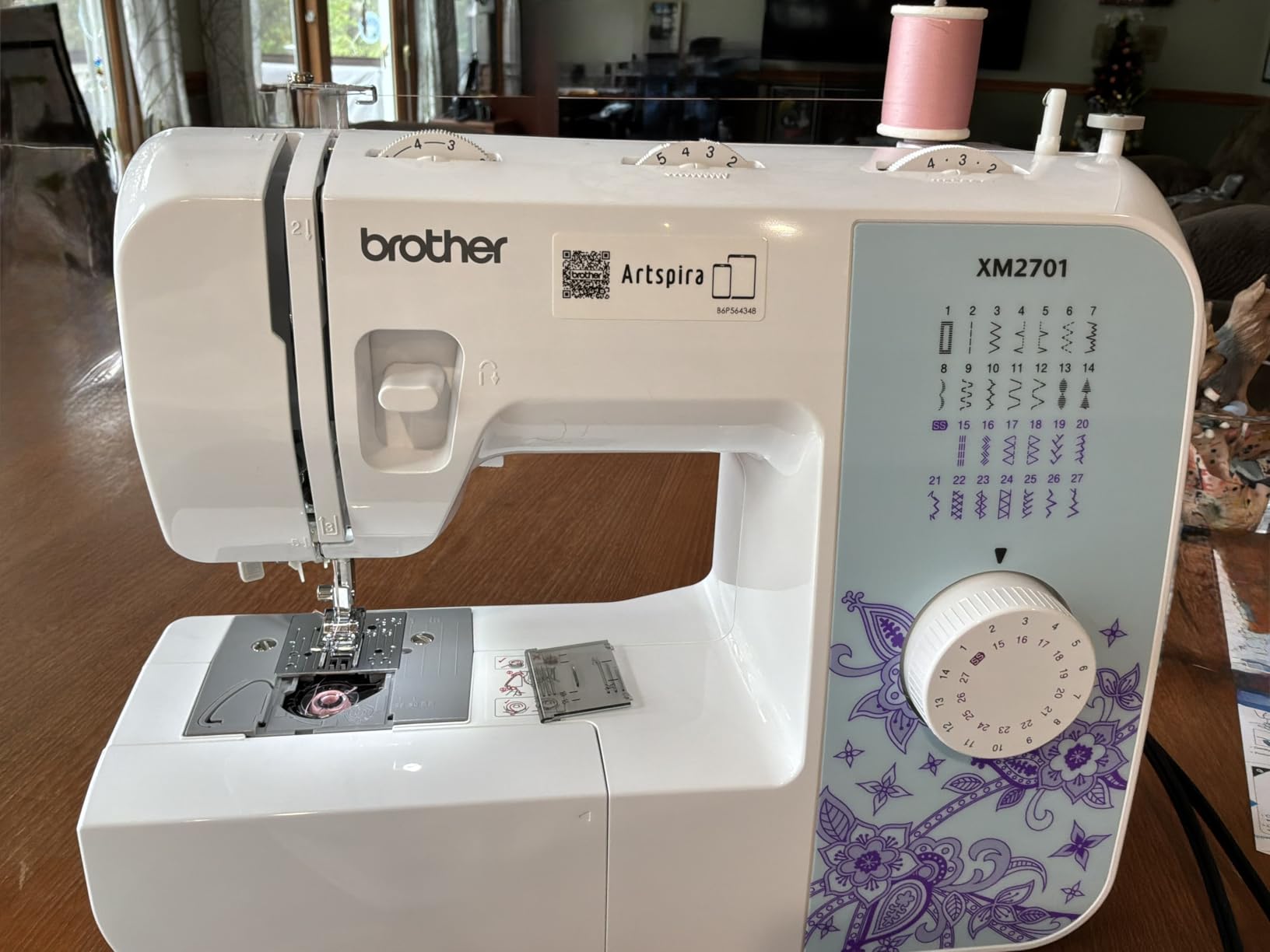 Brother Sewing Machine, XM2701, Portable Sewing Machine, 27 Stitches customer photo 2