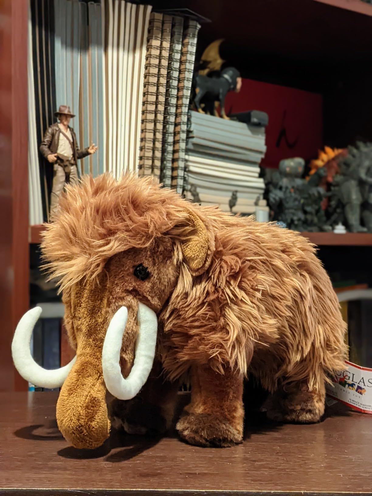 Douglas Tundra Woolly Mammoth Plush Stuffed Animal | 12 inch customer photo 2