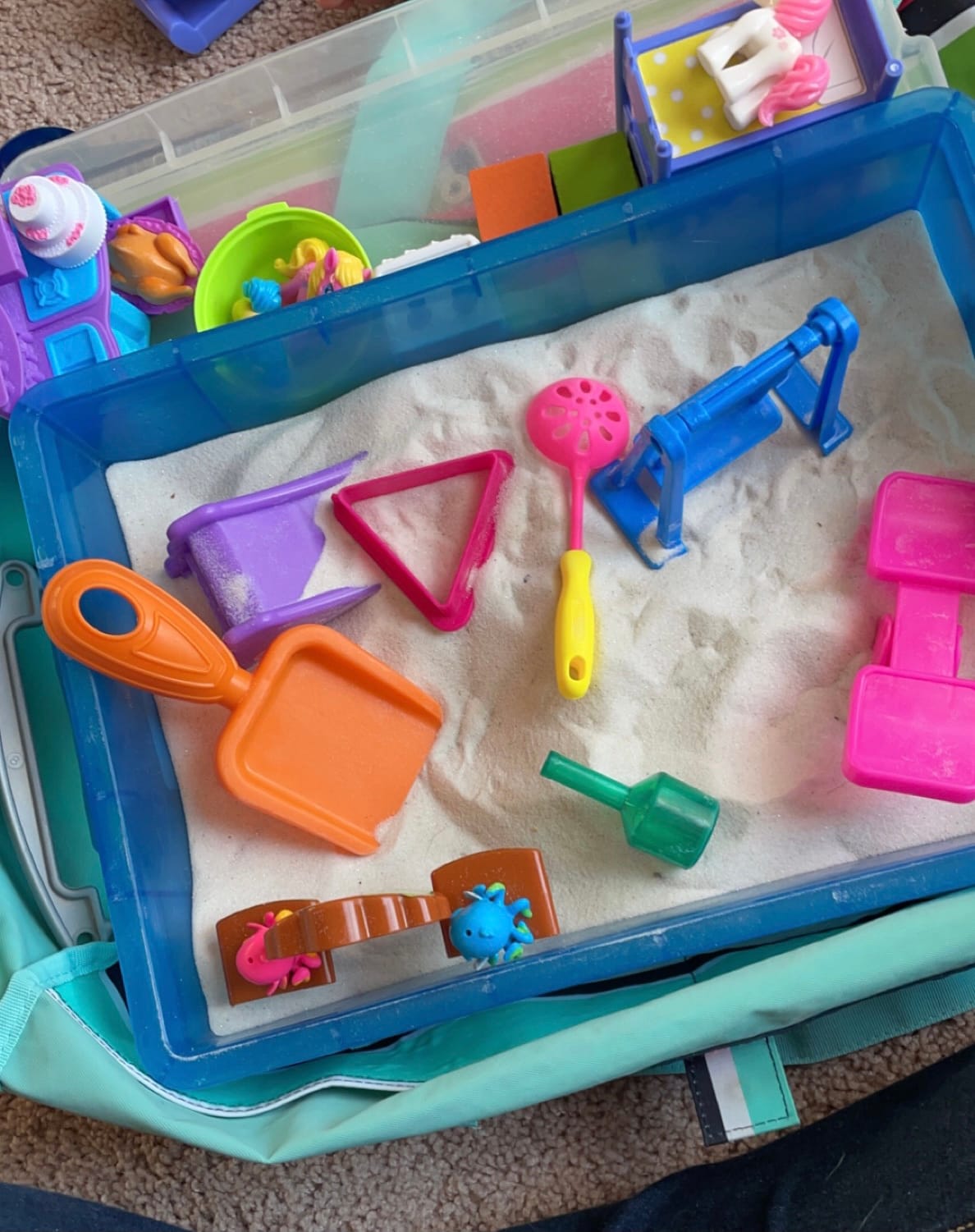 Small Portable Sand Tray with Lid customer photo 1