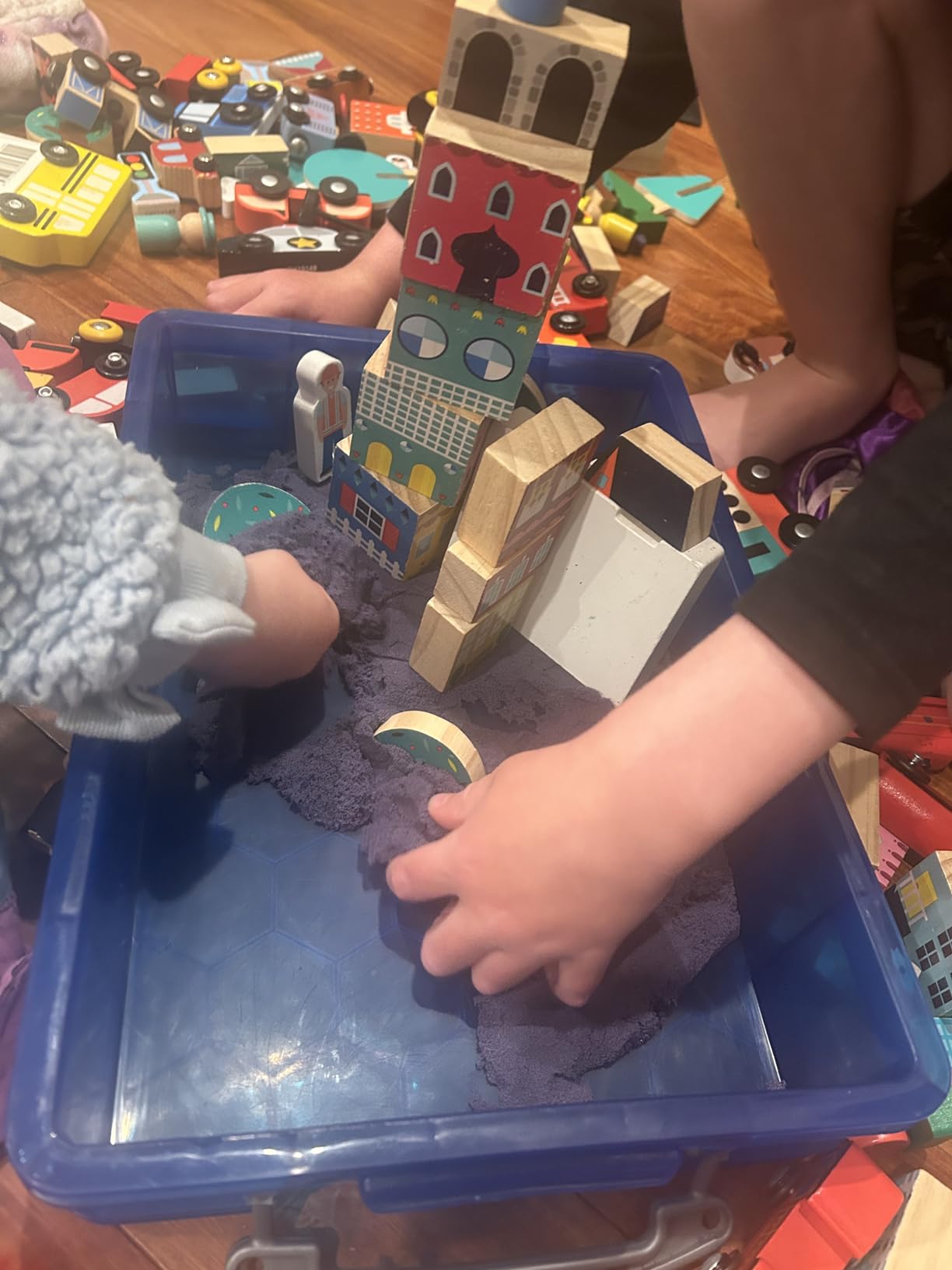 Small Portable Sand Tray with Lid customer photo 2