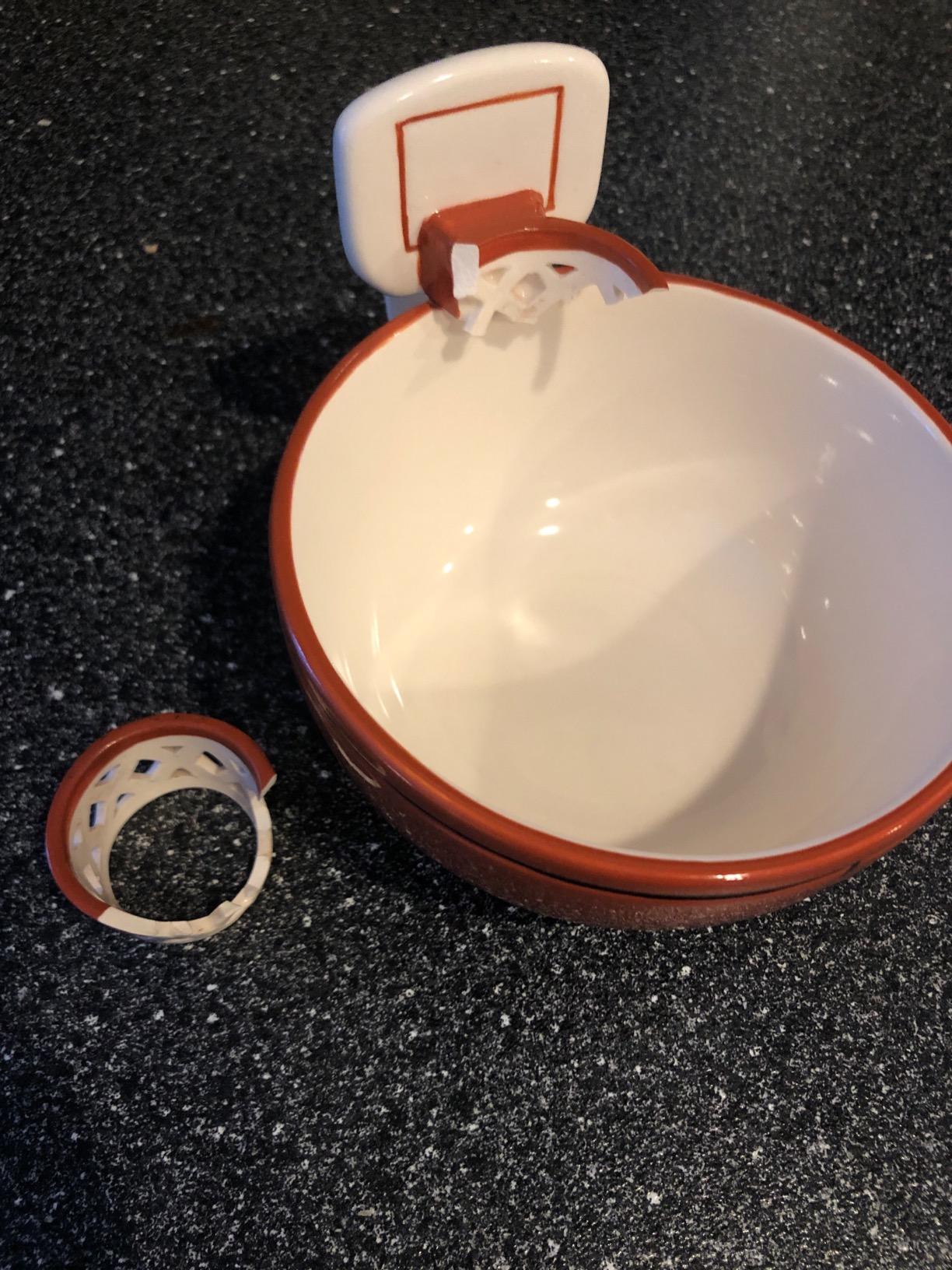 MAX'IS Creations The Basketball Mug with a Hoop Gifts for Coach Kids, 16oz customer photo 1