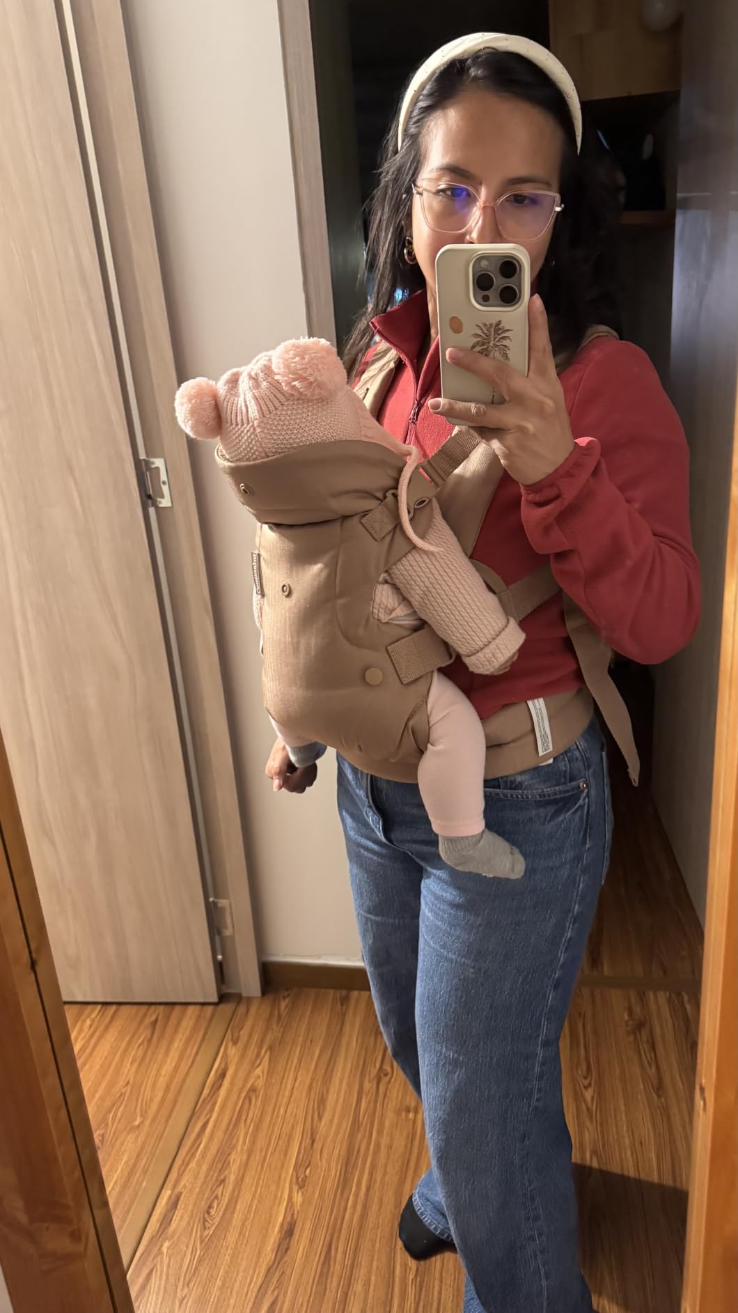 Infantino Flip 4-in-1 Baby Carrier Convertible Ergonomic, Gray customer photo 1