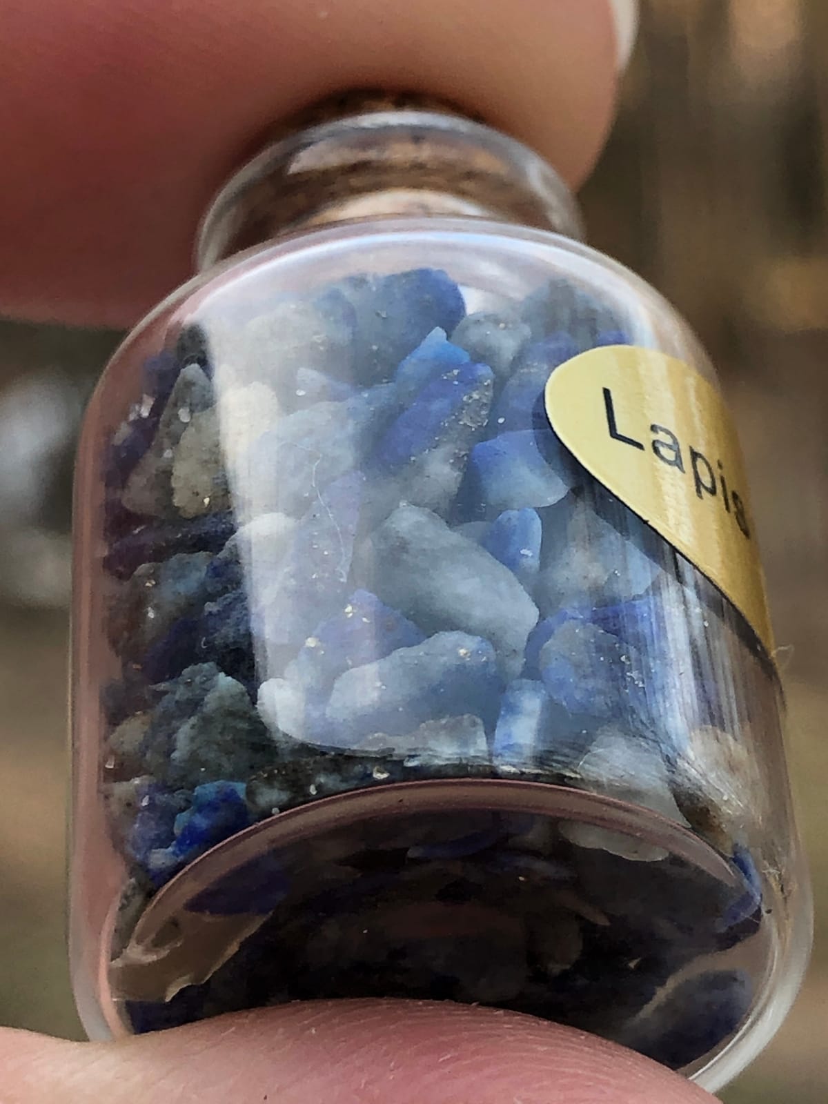 SUNYIK 9 Mini Gemstone Bottles Chip Crystal Healing Tumbled Gem Reiki Wicca Stones Set customer photo 1