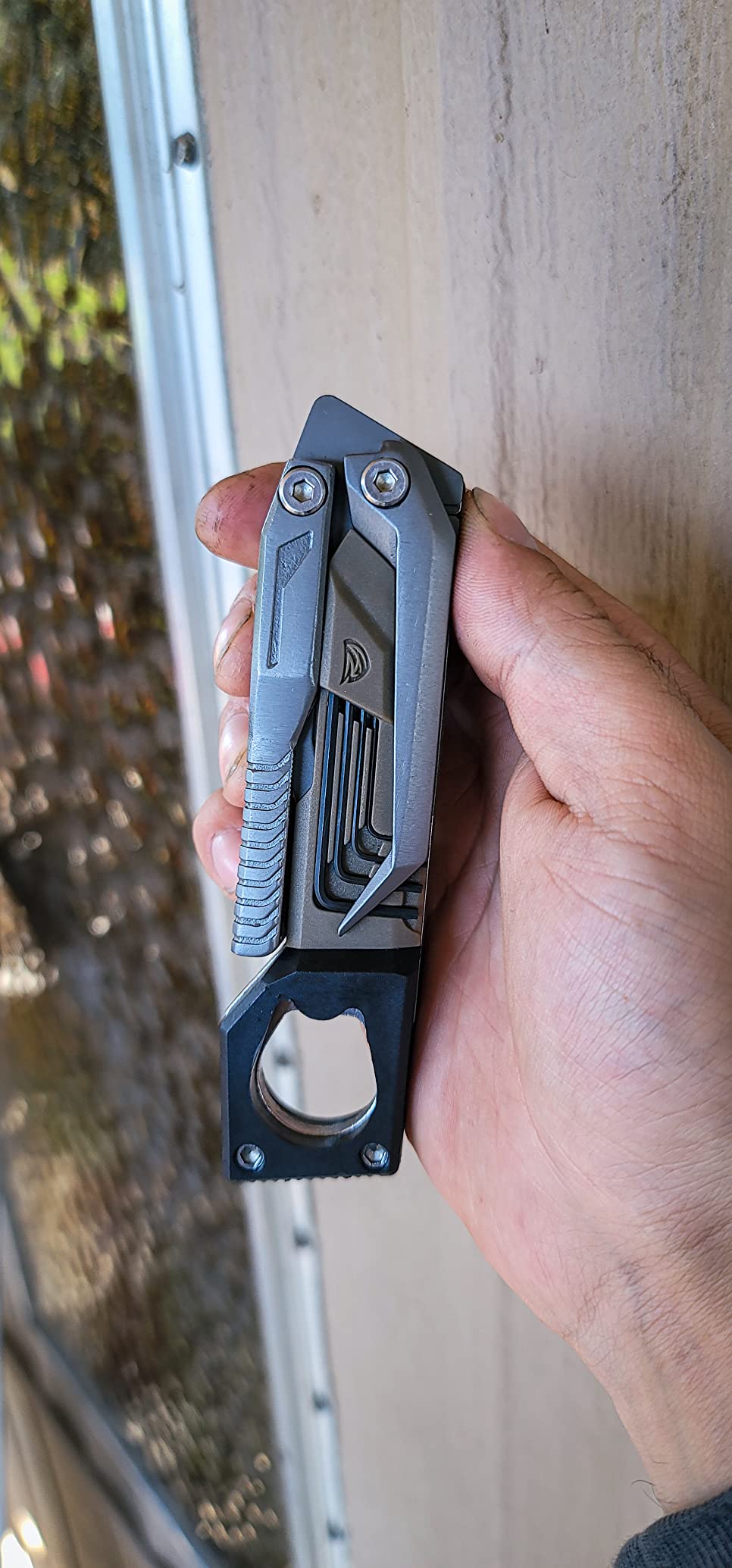 Real Avid Pistol Tool for Gun Maintenance | 19 in 1 Pistol Multitool & Handgun Utility Tool for Striker Fired & 1911 Platforms, Includes 1911 Bushing Wrench, Tanto Knife & Laser Sights Adjusters customer photo 2