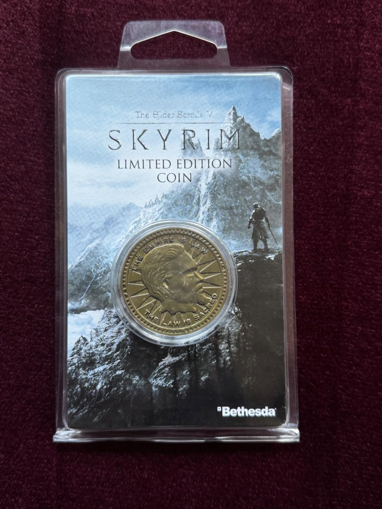 The Elder Scrolls Oblivion Skyrim Imperial Septim Coin Morrowind Daggerfall customer photo 1