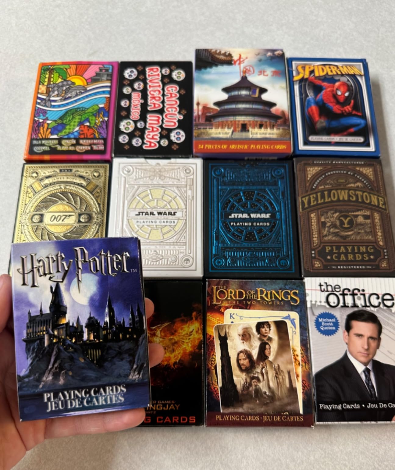 Aquarius Harry Potter Playing Cards - HP Themed Deck of Cards for Your Favorite Card Games - Officially Licensed Merchandise & Collectibles - Poker Size with Linen Finish customer photo 2