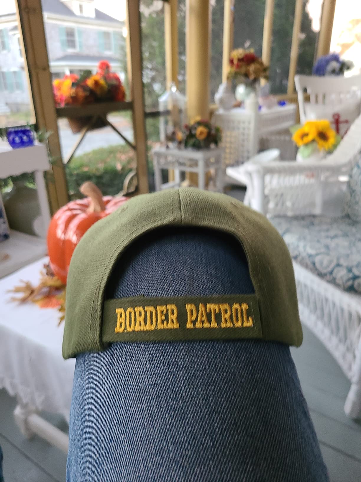 US Border Patrol Mobile Law Enforcement Arm Uniform Style Baseball Cap Hat customer photo 1