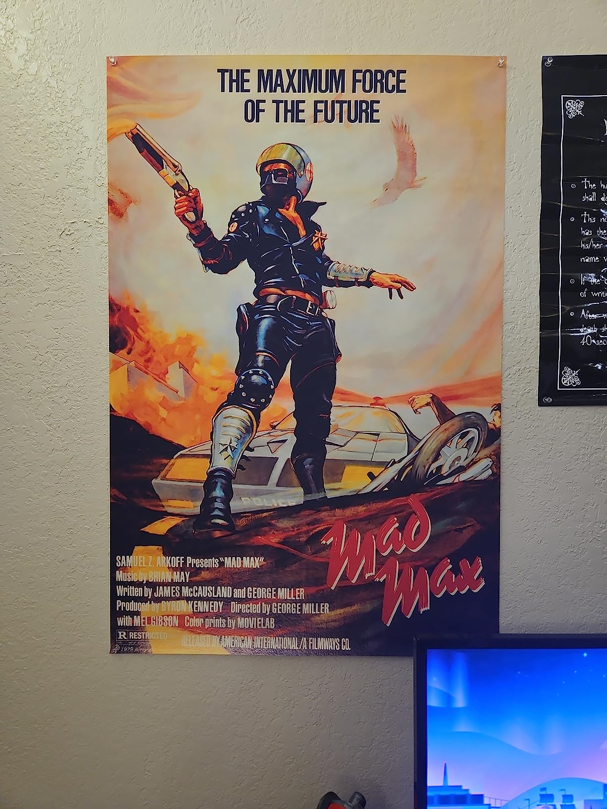 Poster Mad Max (1979) Movie 24x36 customer photo 1