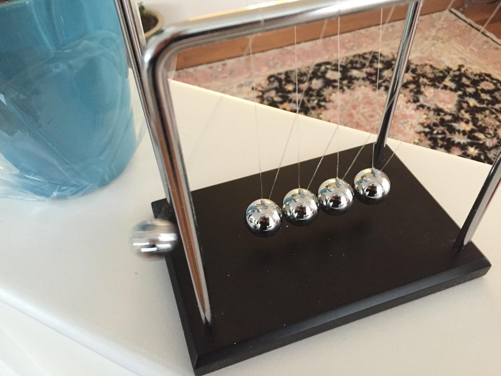 PowerTRC Newtons Cradle Balance Balls 7 1/4