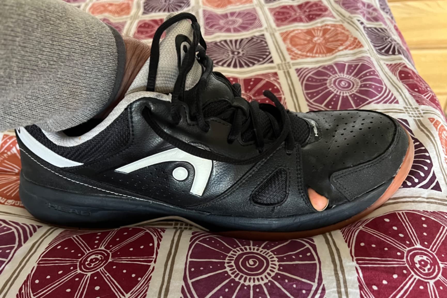 HEAD Men's Grid 2.0 Low Racquetball/Squash Indoor Court Shoes (Non-Marking) customer photo 1