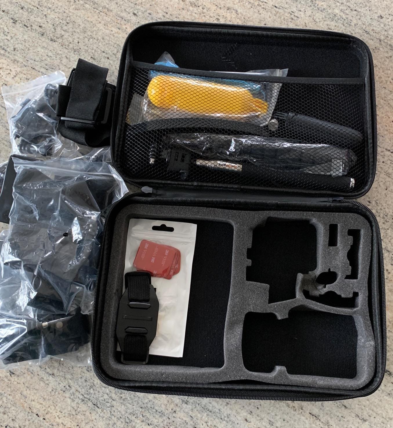 NEEWER 50 in 1 Action Camera Accessory Kit Compatible with GoPro Hero 12 11 10 9 DJI OSMO 4 3 2 Insta360 X3 X2 GO 3 SJCAM DBPOWER AKASO VicTsing APEMAN WiMiUS QUMOX Lightdow Campark Sony Sports DV | Compatible with Hero 12 11 10 9 OSMO 4 3 2 Insta360 X3 X2 GO 3 SJCAM DBPOWER AKASO VicTsing APEMAN WiMiUS QUMOX Campark customer photo 2