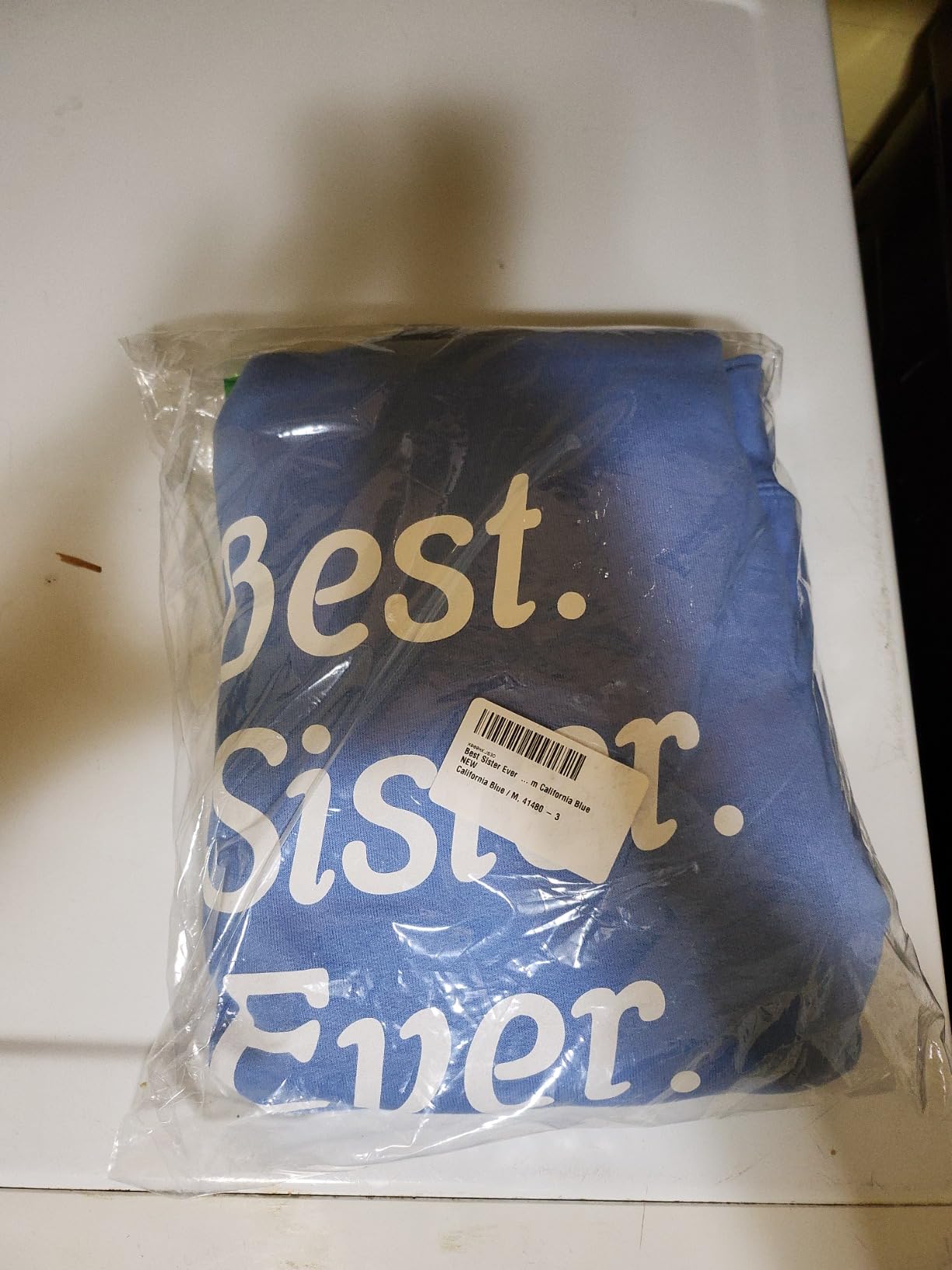 Tstars World's Okayest Sister Hoodie Women Teen Girls Funny Sibling Gift customer photo 1