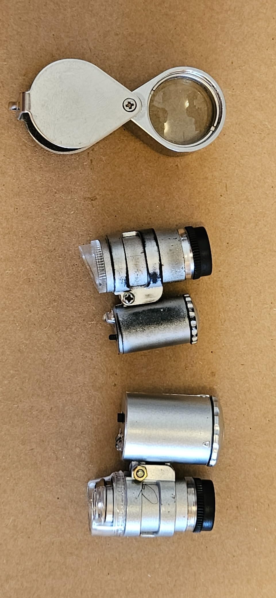 Carson MicroFlip 100x-250x, LED UV Pocket Microscope with Smartphone Clip, STEM Education (MP-250) customer photo 2