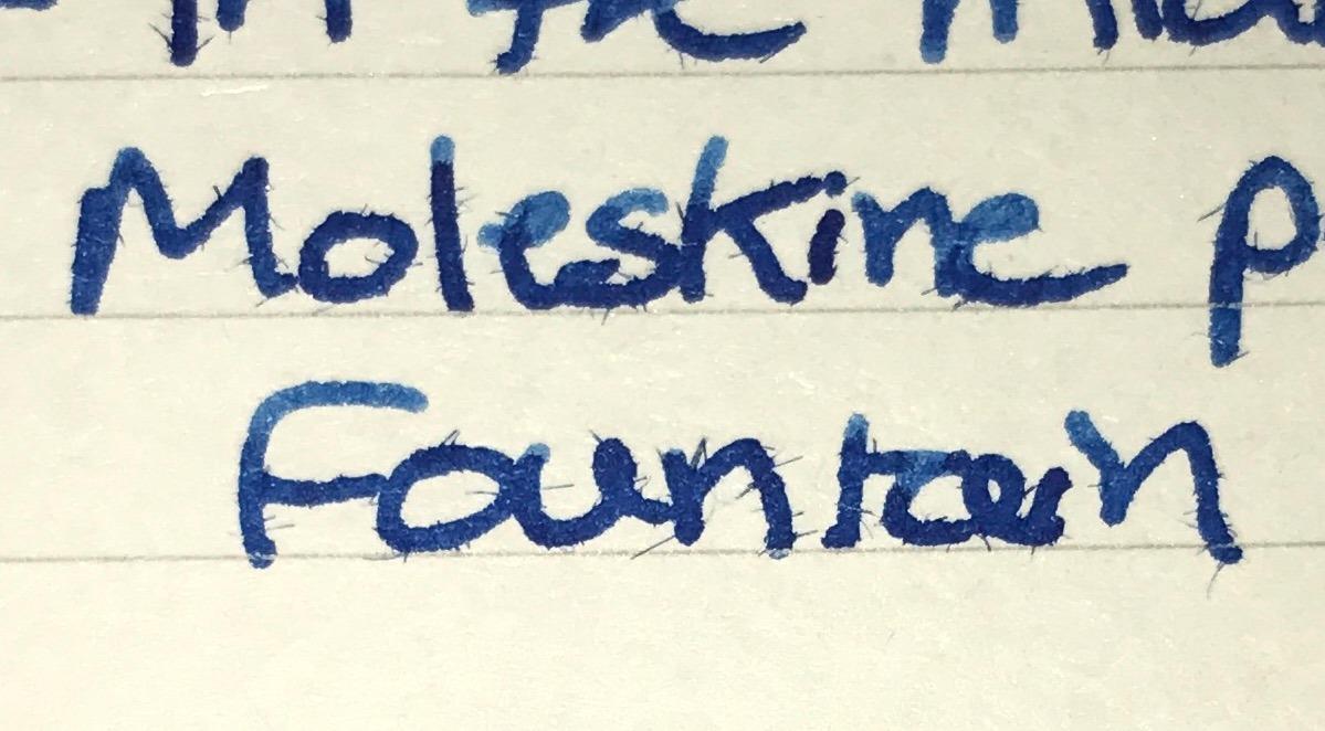 Moleskine Classic Notebook, Large, Ruled, Sapphire Blue, Hard Cover (5 x 8.25) customer photo 2