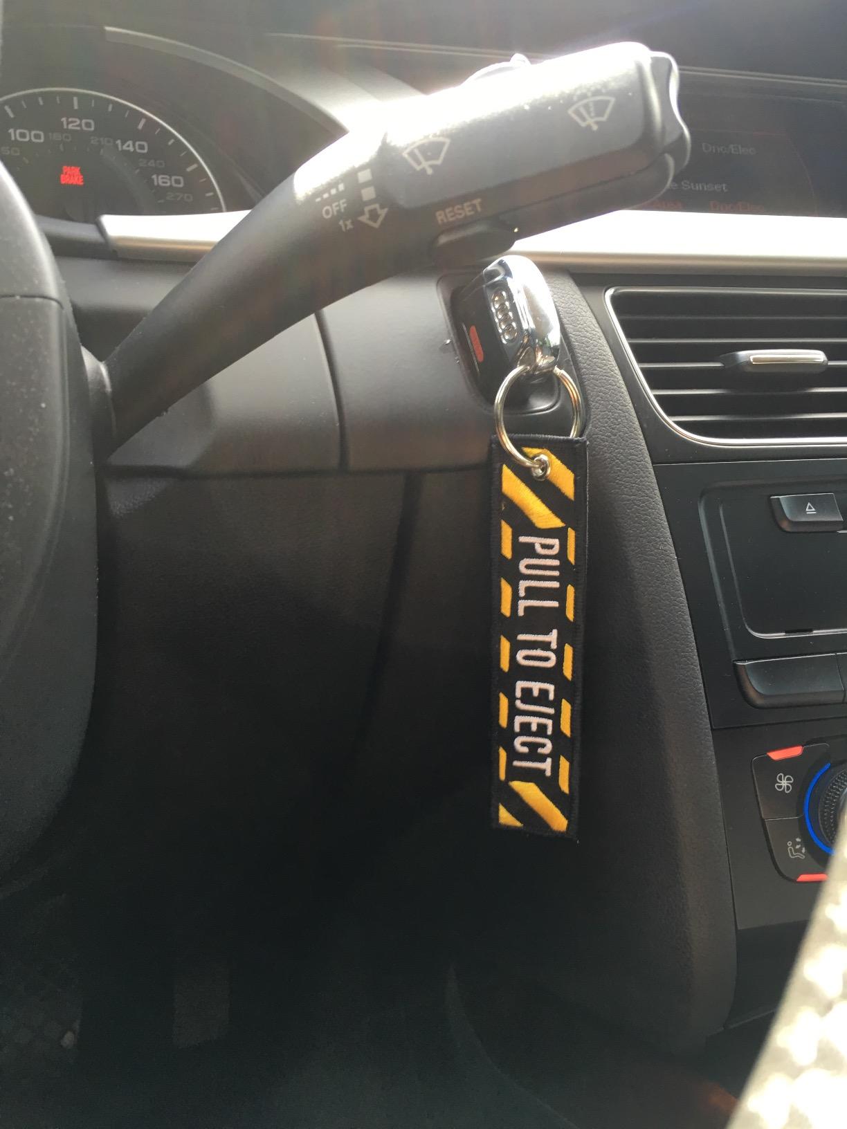 Luso Aviation Pull To Eject, Embroidered Key Chain customer photo 1