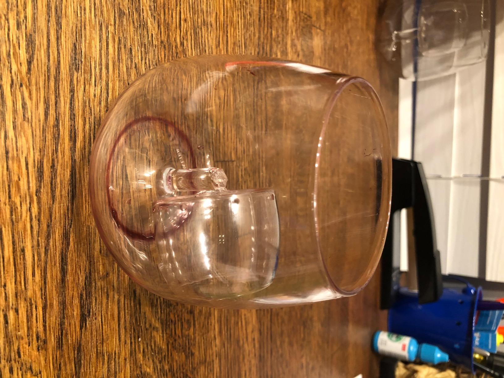 Stemless Aerating Wine Glasses (Set of 2) by Chevalier Collection - Patented Built-in Aerator customer photo 1