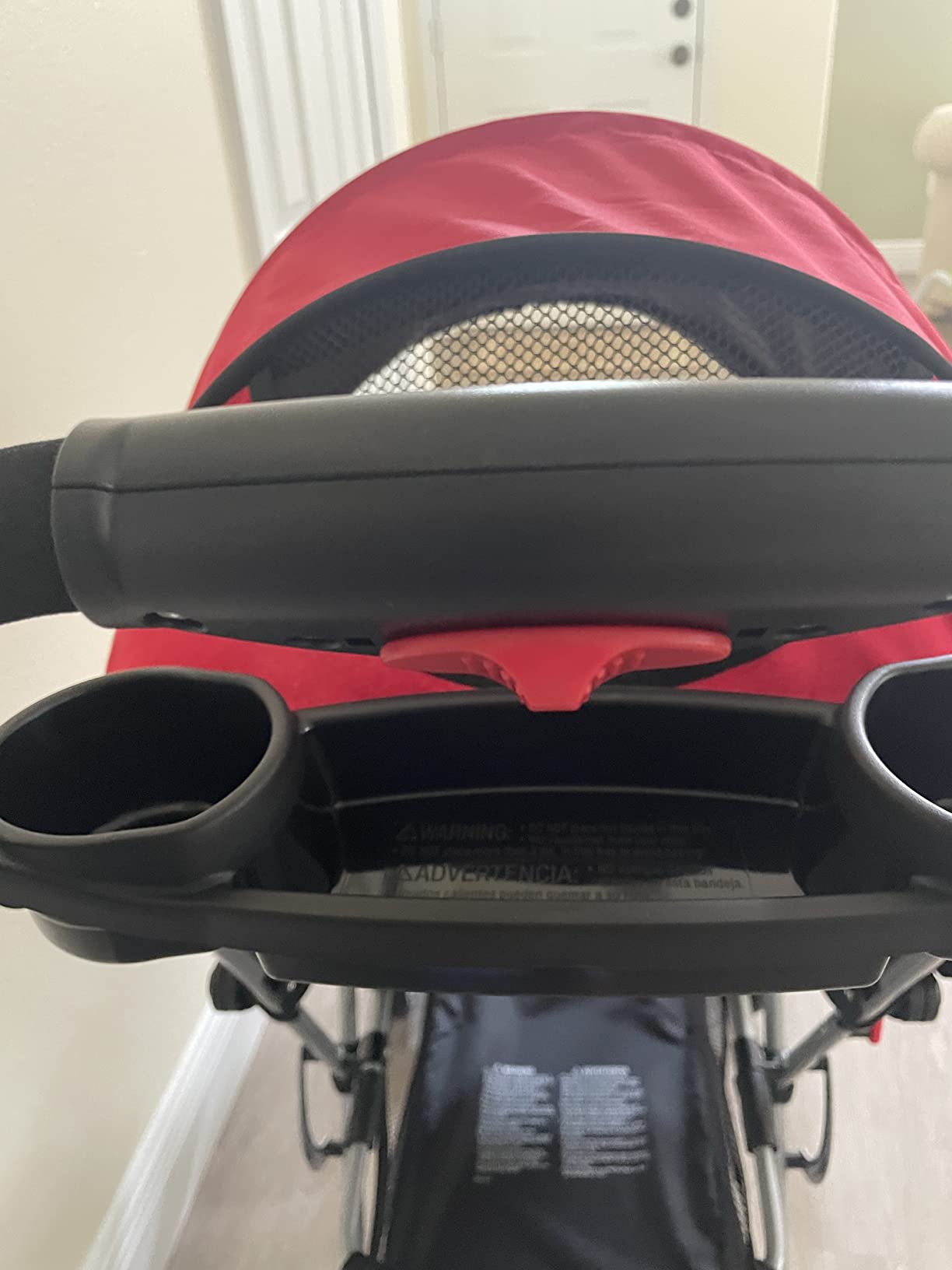 Kolcraft Cloud Plus Lightweight Umbrella Stroller for Toddlers with Reclining Seat, Large Storage Basket, Canopy, Infant & Parent Trays, Compact Fold for Summer Travel, Durable Frame, Slate Gray customer photo 2