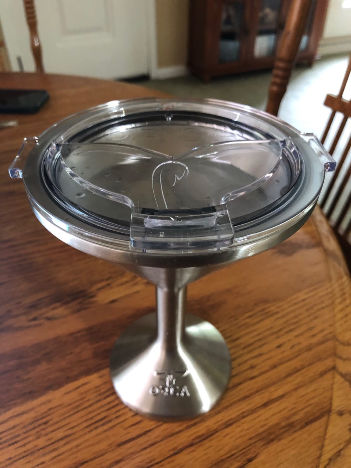 ORCA Tini 13oz Stainless Steel Martini Glass | Temperature Insulated Tumbler for Every Outdoor, Picnic, Poolside, Beach & Patio Party — Stainless Steel customer photo 2