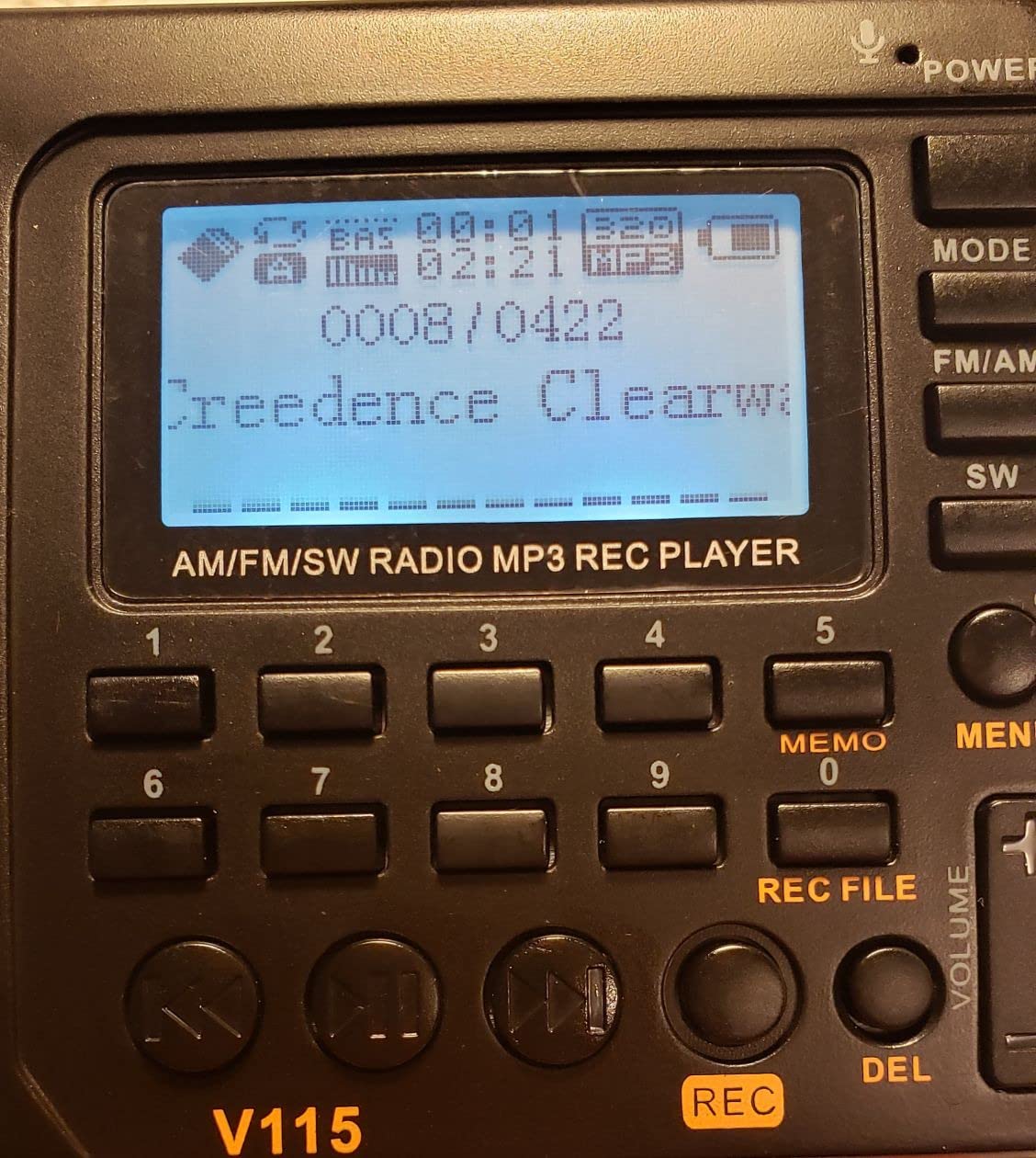 Retekess V115 Shortwave Radio, Digital Radio AM FM customer photo 1