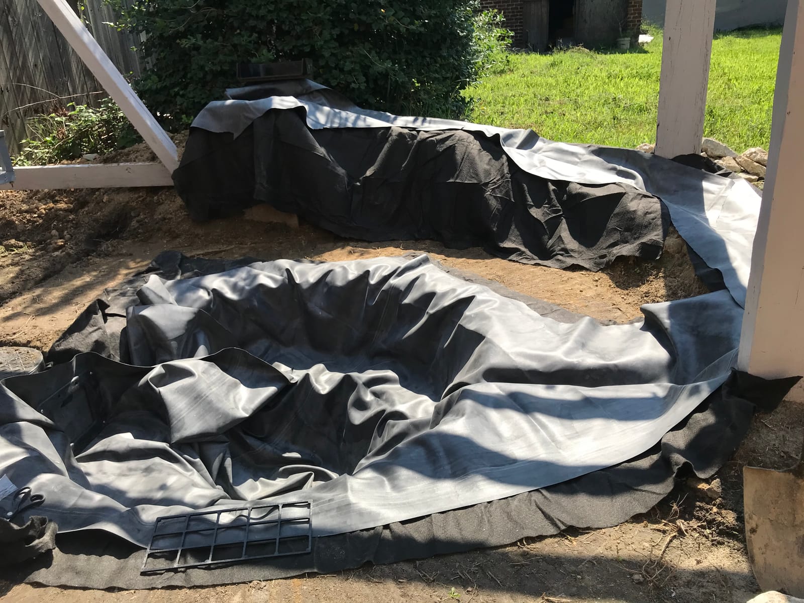 Simply Ponds 1200 GPH Water Garden Koi Pond Kit 10 x 10 Ft EPDM Liner customer photo 2