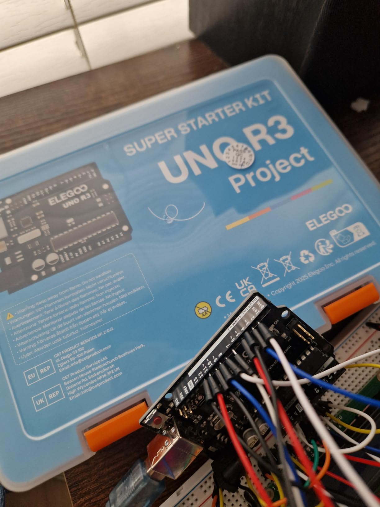 ELEGOO UNO R3 Project Super Starter Kit with PDF Tutorial for Beginners customer photo 2