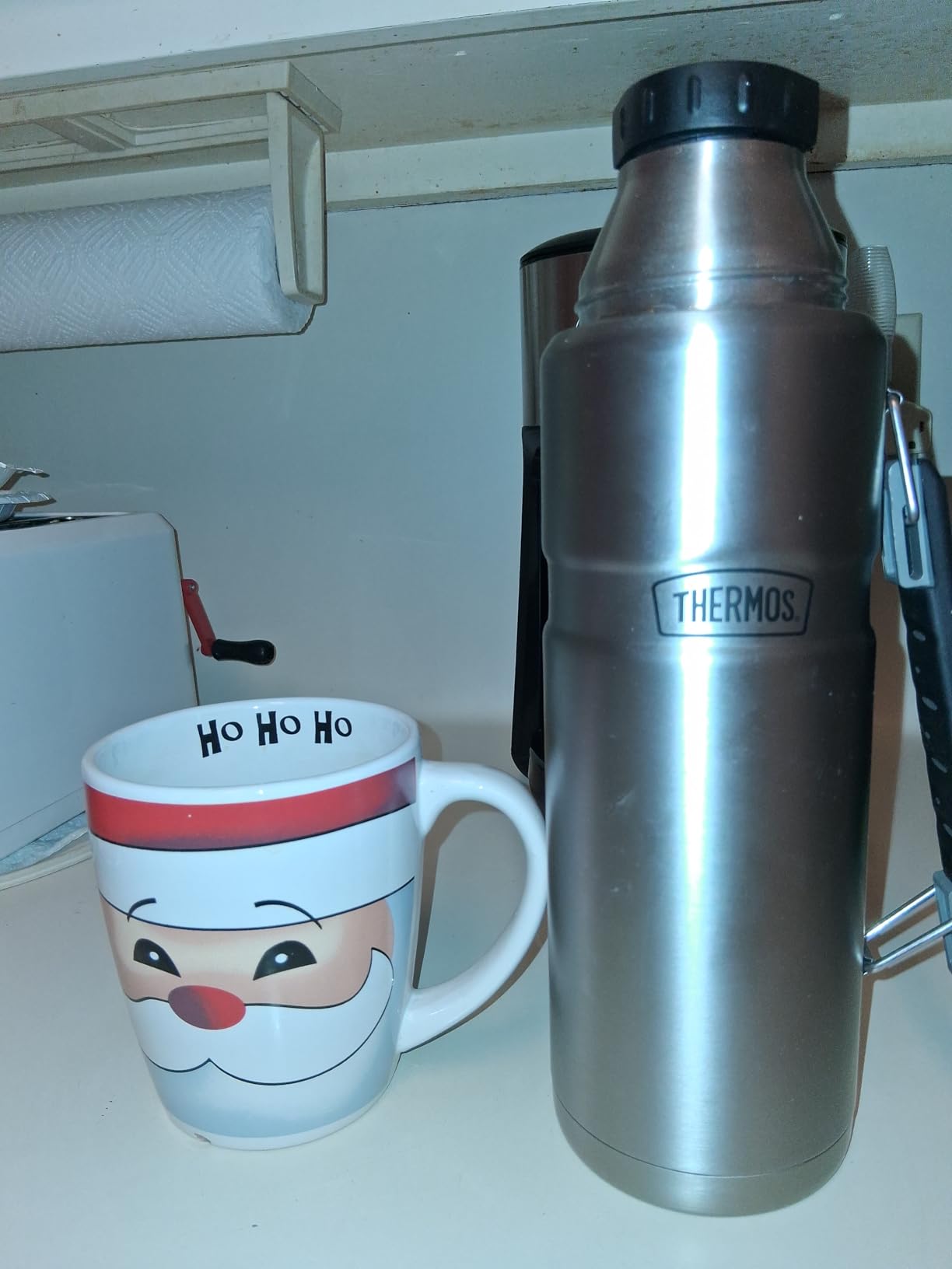 THERMOS Stainless King Vacuum-Insulated Beverage Bottle, 40 Ounce, Matte Stainless Steel customer photo 2