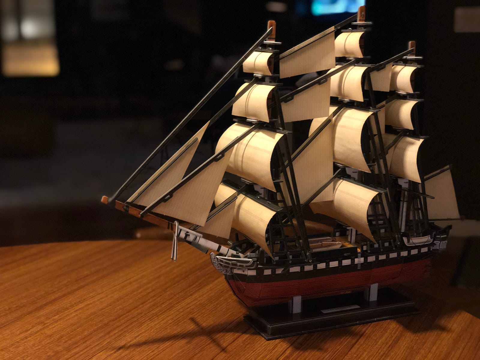 CubicFun 3D Ship Puzzles for USS Constitution Sailing Boat Models for Adults and Teens Toys, 193 Pieces customer photo 1