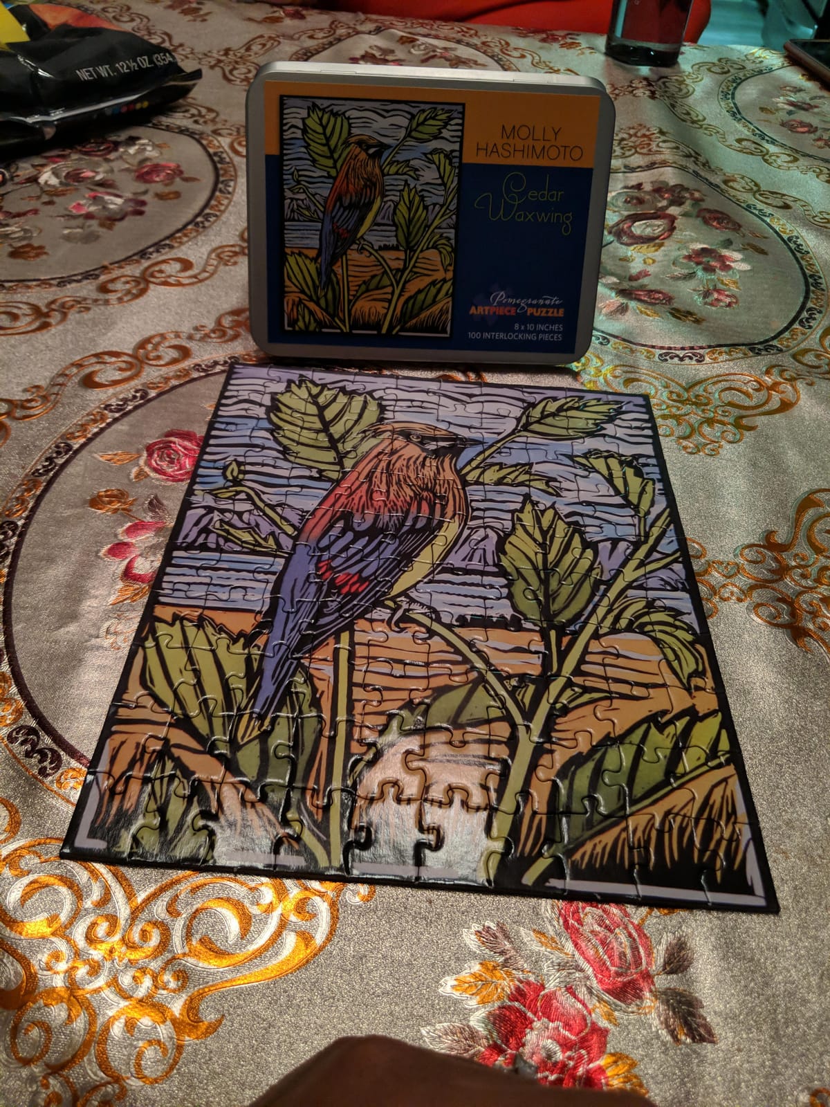 Molly Hashimoto - Cedar Waxwing: 100 Piece Puzzle (2013-05-03) customer photo 1