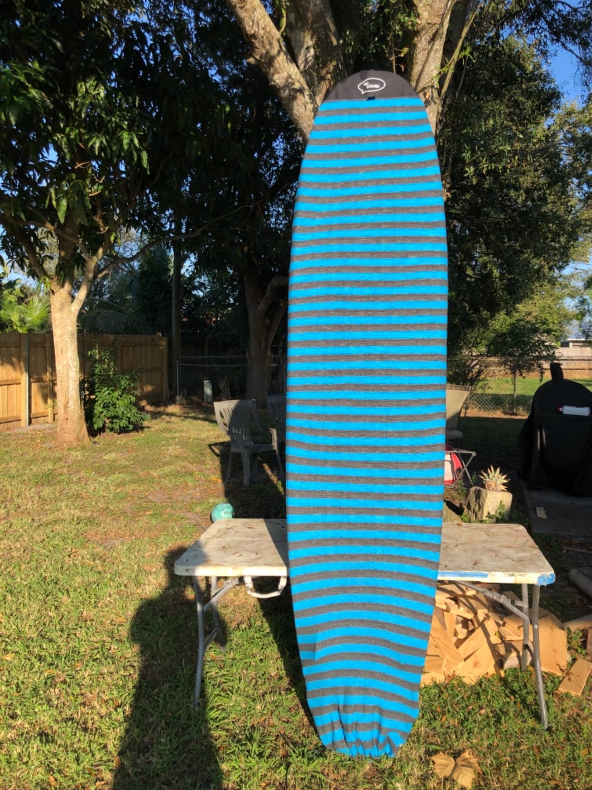 Ho Stevie! Surfboard Sock Cover - Thicker and More Protective Bag For Your Surf Board [Choose Size and Color] customer photo 2