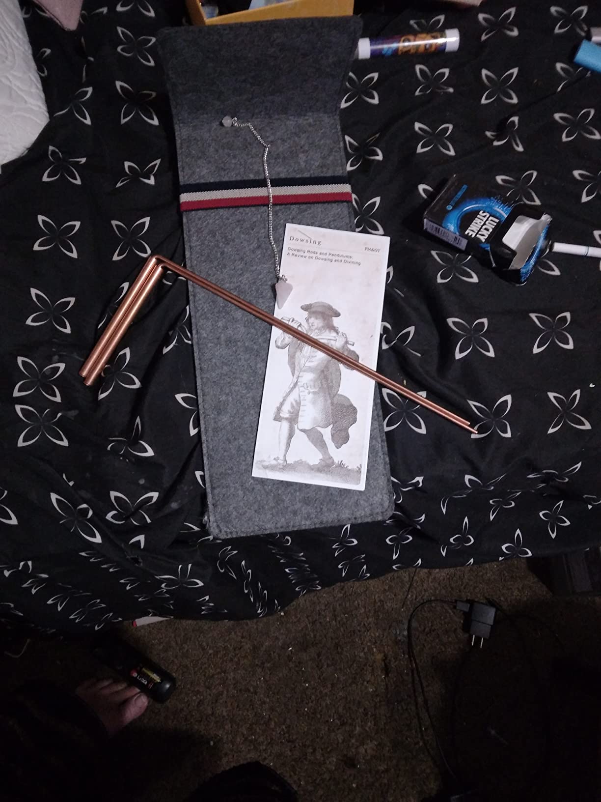 FM&OT 99.9% Copper Dowsing Rod - 2PCS Divining Rods with Bag - Detect Gold, Water, Ghost Hunting etc. customer photo 1