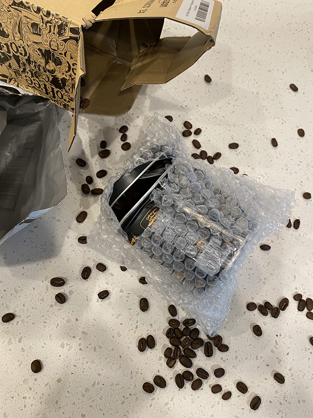 Kopi Luwak Coffee Beans, Premium Civet Coffee Luwak Whole Bean, Black Ivory Rich Bold Aroma, From Indonesia, Ultra Smooth Finish, Cafés Granell 100g customer photo 2