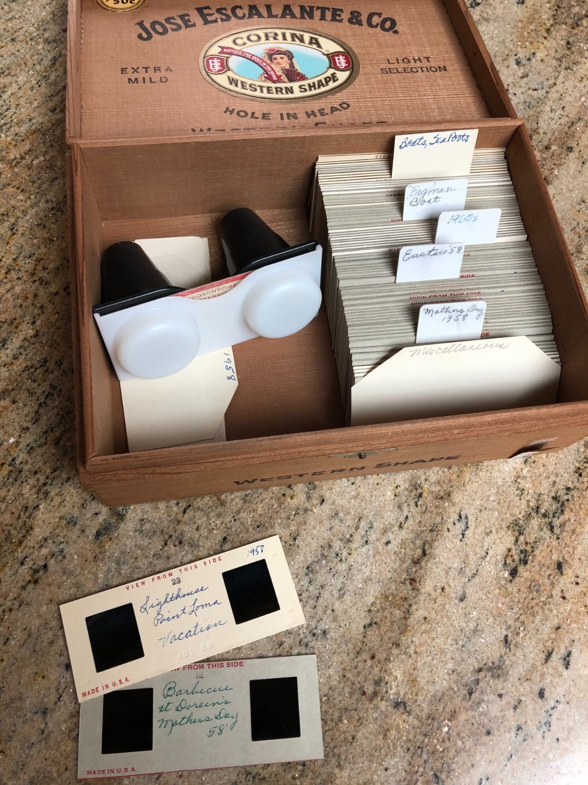 Inexpensive Radex 3-D Stereo Realist slide viewer customer photo 2