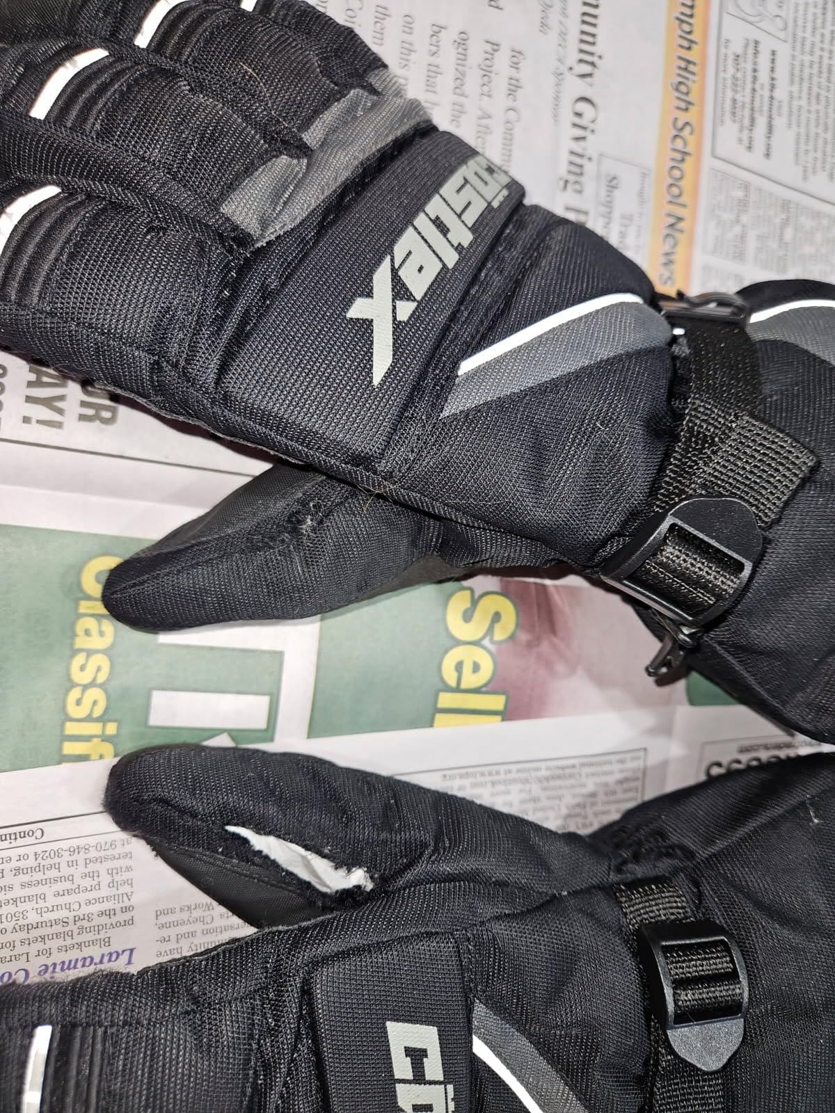 Castle X Epic-G1 Mens Snowmobile Gloves - Gray - Men's Size Large customer photo 2