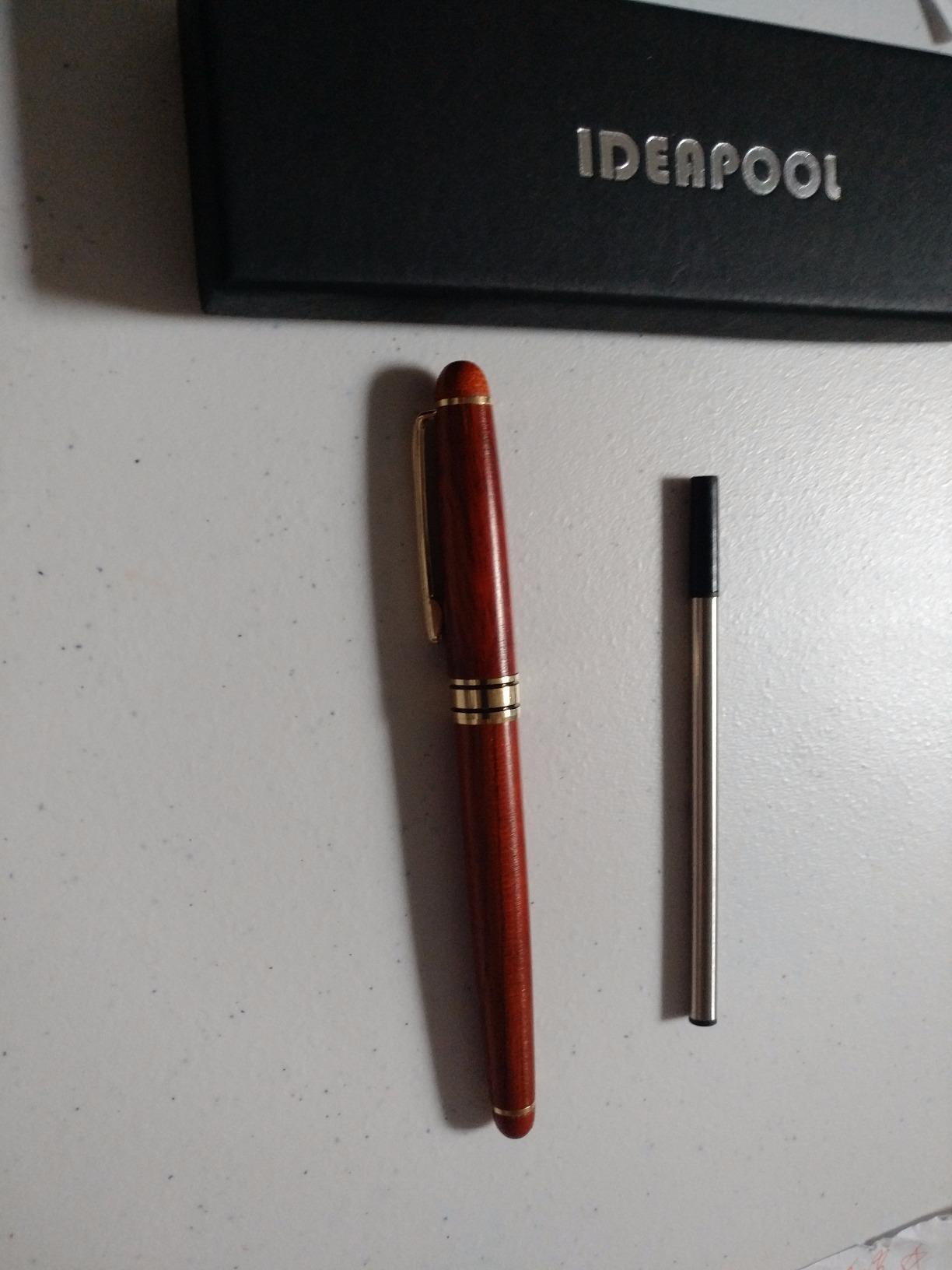 Wood Rollerball Pen Writing Set, Elegant Pen, Fancy Look -Rosewood customer photo 1