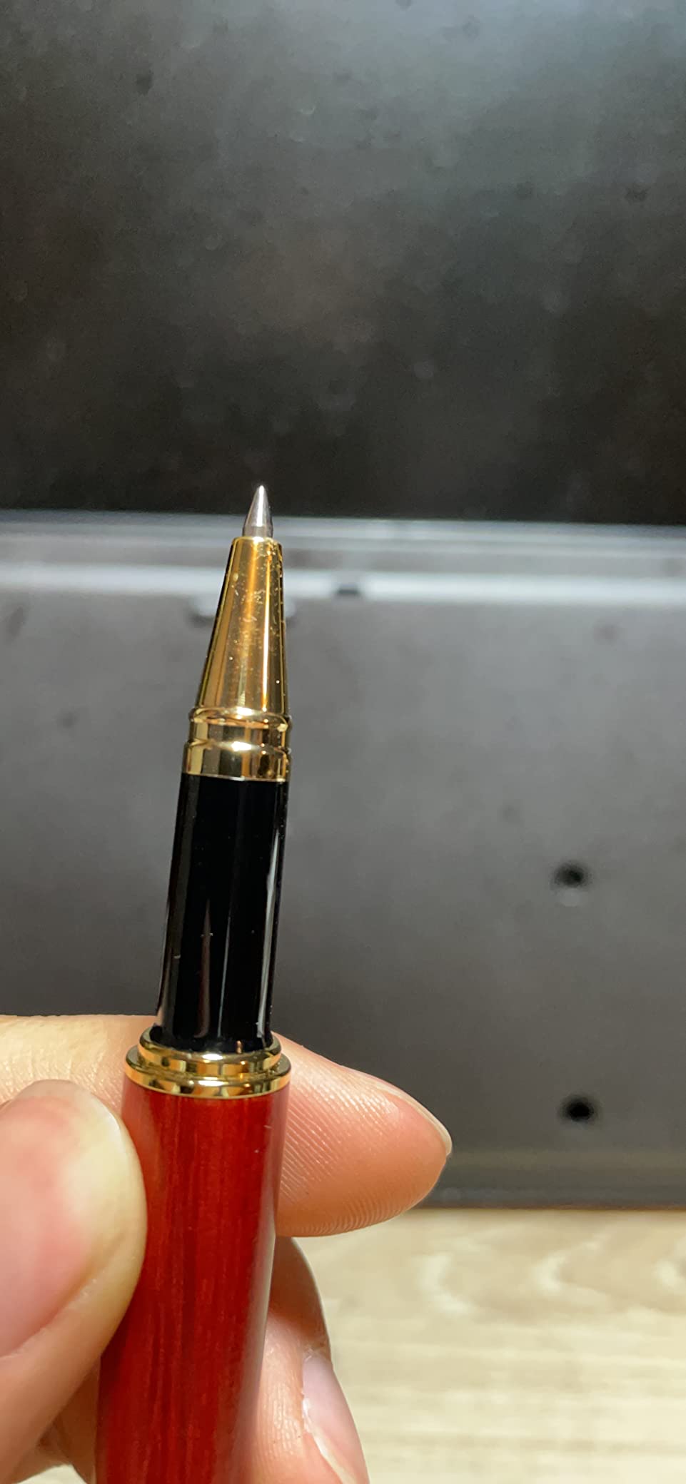 Wood Rollerball Pen Writing Set, Elegant Pen, Fancy Look -Rosewood customer photo 2