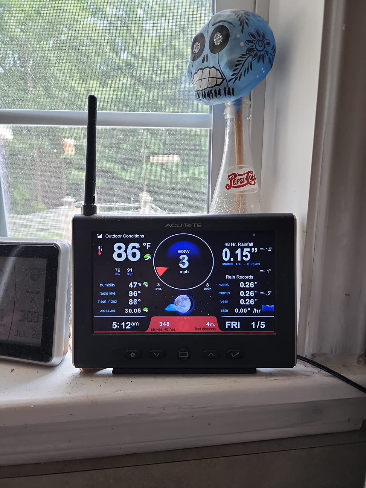 AcuRite (06045M) Lightning Detector Sensor with Temperature and Humidity customer photo 1